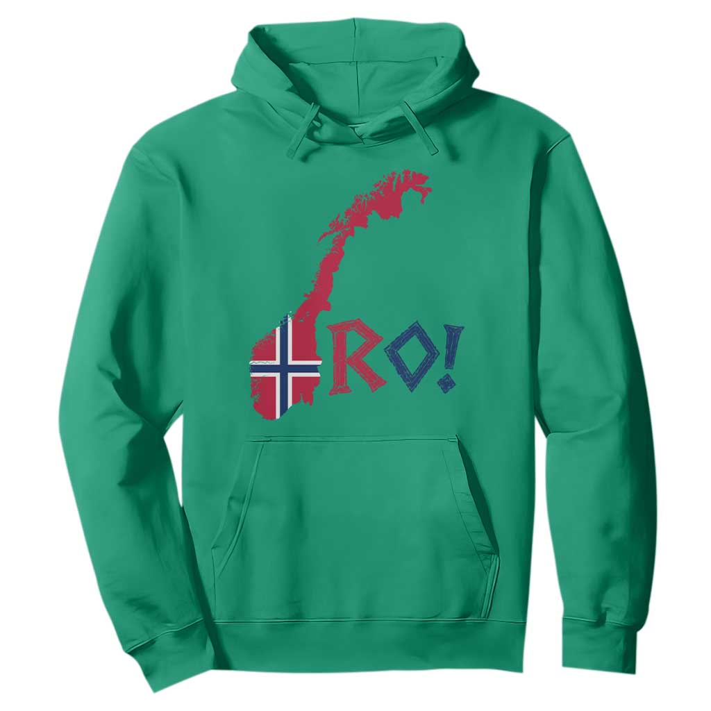 Norway Flag Country Map Patriotic Ro Ro Chant Hoodie Norwegian Viking Row Soccer Supporter Football Fans