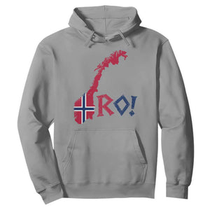 Norway Flag Country Map Patriotic Ro Ro Chant Hoodie Norwegian Viking Row Soccer Supporter Football Fans