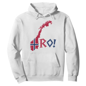Norway Flag Country Map Patriotic Ro Ro Chant Hoodie Norwegian Viking Row Soccer Supporter Football Fans