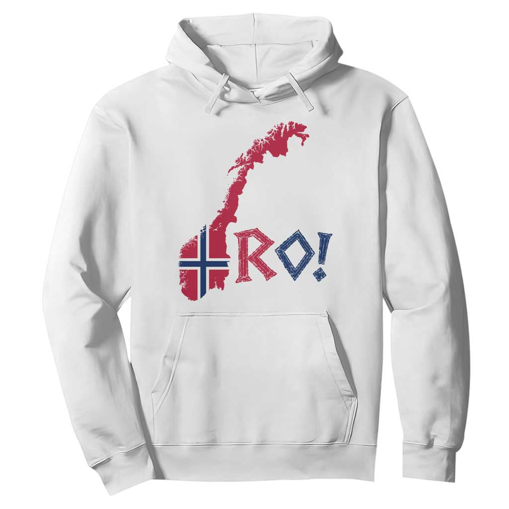 Norway Flag Country Map Patriotic Ro Ro Chant Hoodie Norwegian Viking Row Soccer Supporter Football Fans