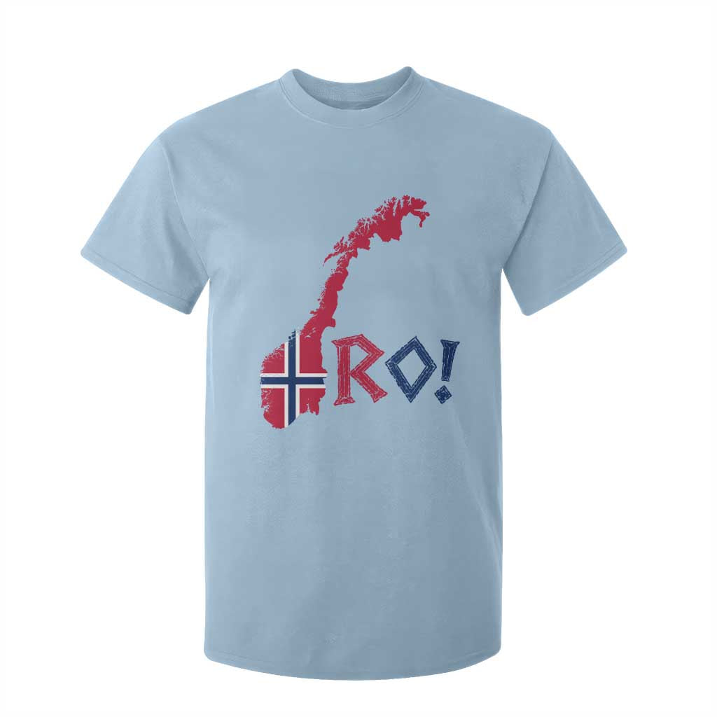 Norway Flag Country Map Patriotic Ro Ro Chant T Shirt For Kid Norwegian Viking Row Soccer Supporter Football Fans