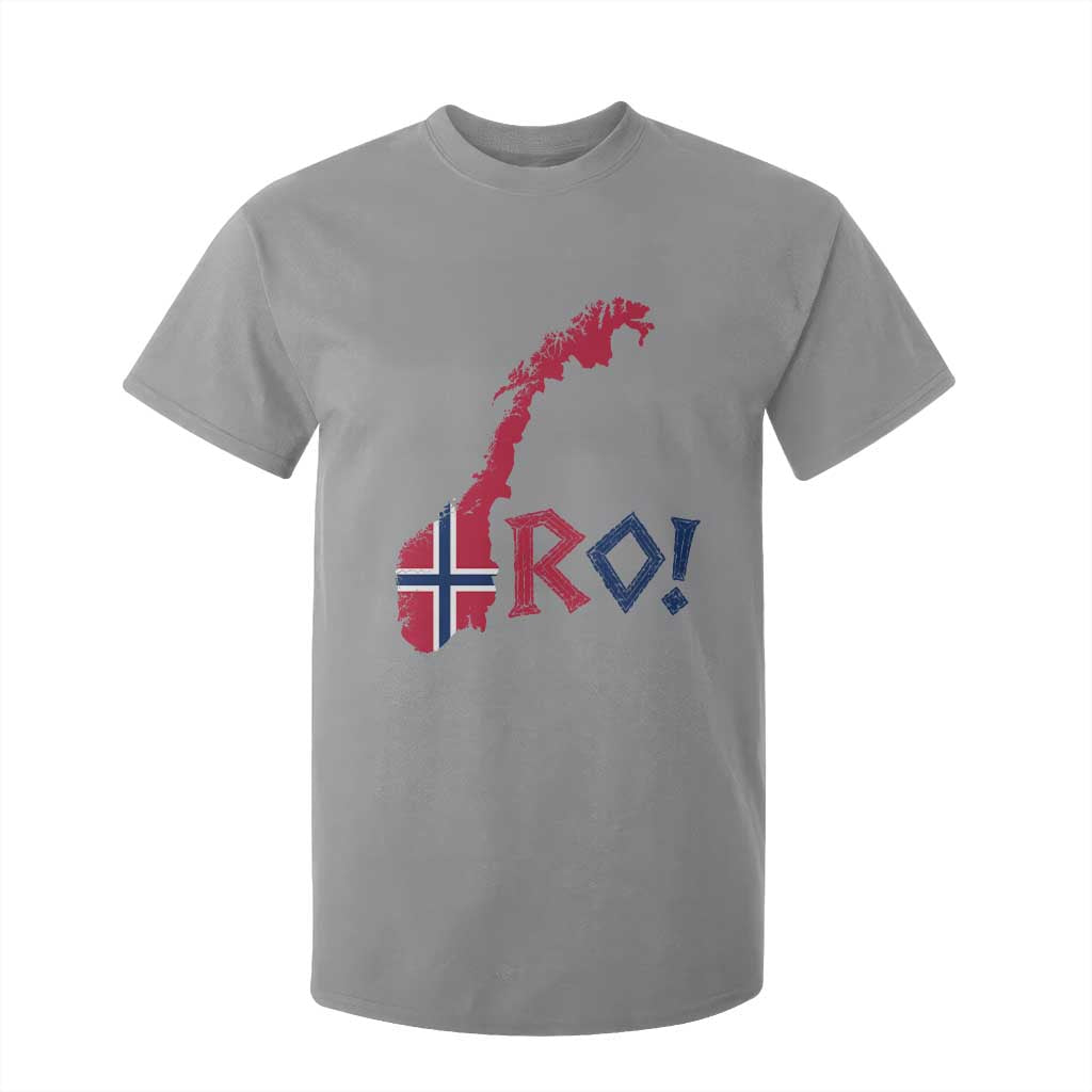 Norway Flag Country Map Patriotic Ro Ro Chant T Shirt For Kid Norwegian Viking Row Soccer Supporter Football Fans
