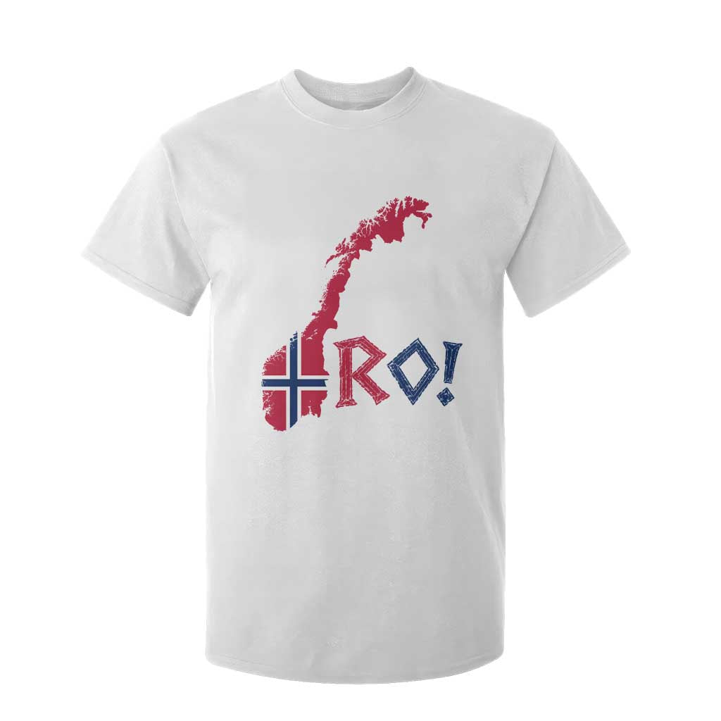 Norway Flag Country Map Patriotic Ro Ro Chant T Shirt For Kid Norwegian Viking Row Soccer Supporter Football Fans