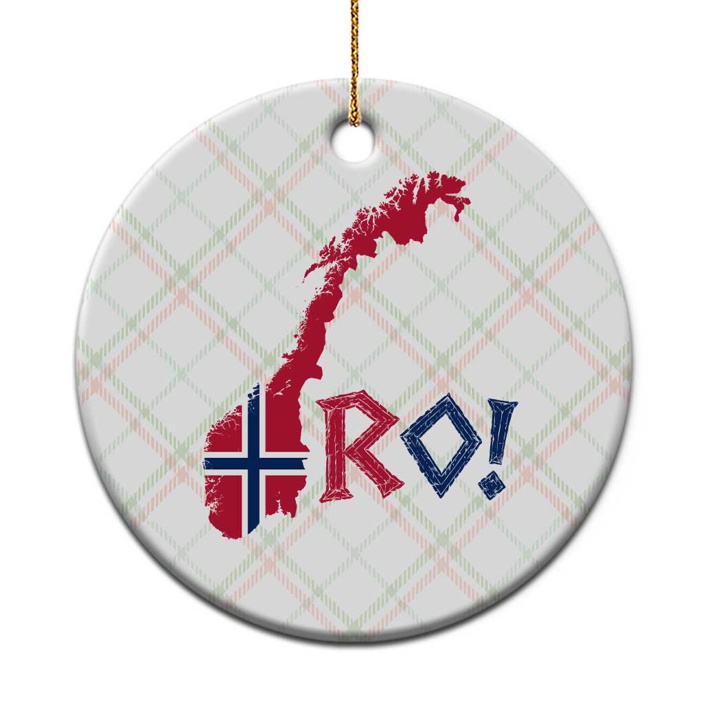 Norway Flag Country Map Patriotic Ro Ro Chant Ceramic Ornament Norwegian Viking Row Soccer Supporter Football Fans