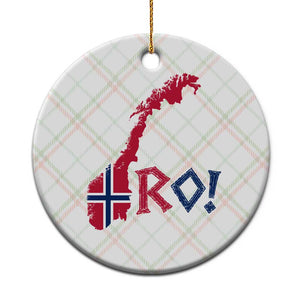 Norway Flag Country Map Patriotic Ro Ro Chant Ceramic Ornament Norwegian Viking Row Soccer Supporter Football Fans