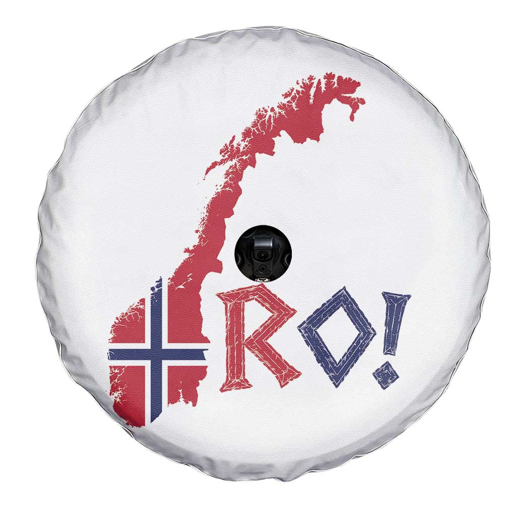 Norway Flag Country Map Patriotic Ro Ro Chant Spare Tire Cover Norwegian Viking Row Soccer Supporter Football Fans