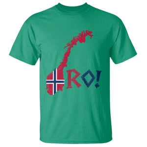Norway Flag Country Map Patriotic Ro Ro Chant T Shirt Norwegian Viking Row Soccer Supporter Football Fans