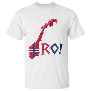 Norway Flag Country Map Patriotic Ro Ro Chant T Shirt Norwegian Viking Row Soccer Supporter Football Fans