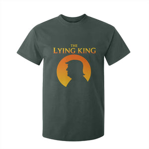The Lying King Silhouette Sunrise Political Satire Parody Graphic T Shirt For Kid