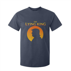 The Lying King Silhouette Sunrise Political Satire Parody Graphic T Shirt For Kid