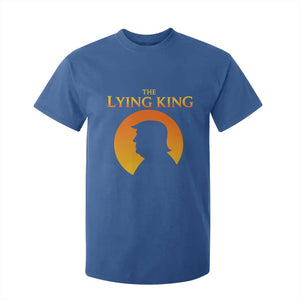 The Lying King Silhouette Sunrise Political Satire Parody Graphic T Shirt For Kid