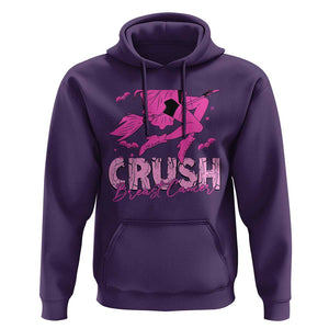 Witch Breast Cancer Hoodie Crush Breast Cancer Pink Ribbon Halloween Vibe TS02 Purple Print Your Wear