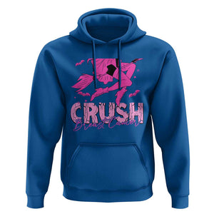 Witch Breast Cancer Hoodie Crush Breast Cancer Pink Ribbon Halloween Vibe TS02 Royal Blue Print Your Wear