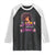 Breast Cancer Awareness Raglan Shirt In October We Wear Pink Black Afro Woman TS02 Black White Print Your Wear