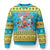 Xmas in Hawaii Ugly Christmas Sweater Aloha Mele Kalikimaka Hawaiian Tropical Surfing Santa TS02 Hawaii Print Your Wear