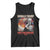 Trump 2024 Tank Top He Won For President 45 47 American Flag TS02 Black Print Your Wear