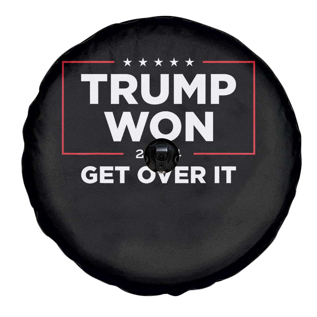 Trump 2024 Spare Tire Cover 47th President He Won Get Over It TS02 Print Your Wear