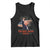 Trump Won 2024 Tank Top 47th President American Flag Raised Fist TS02 Black Print Your Wear