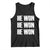 Trump 2024 Tank Top Triple He Won 47th President TS02 Black Print Your Wear