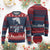 Trump 2024 Ugly Christmas Sweater Oh Yes He Did He Won 47th President TS02 Burgundy Print Your Wear
