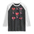 Trump Girl 2024 Raglan Shirt 47th President Dancing Pink Coquette Bow Girly Y2K TS02 Black White Print Your Wear