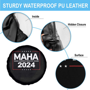 RFK Jr Kennedy 2024 Spare Tire Cover MAHA Make America Healthy Again TS02 Print Your Wear