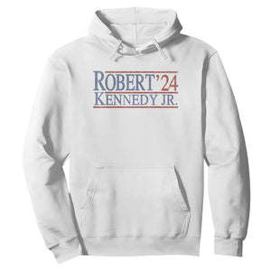 RFK Jr Kennedy 2024 Hoodie Distressed Robert Kennedy Jr. 24 TS02 White Print Your Wear
