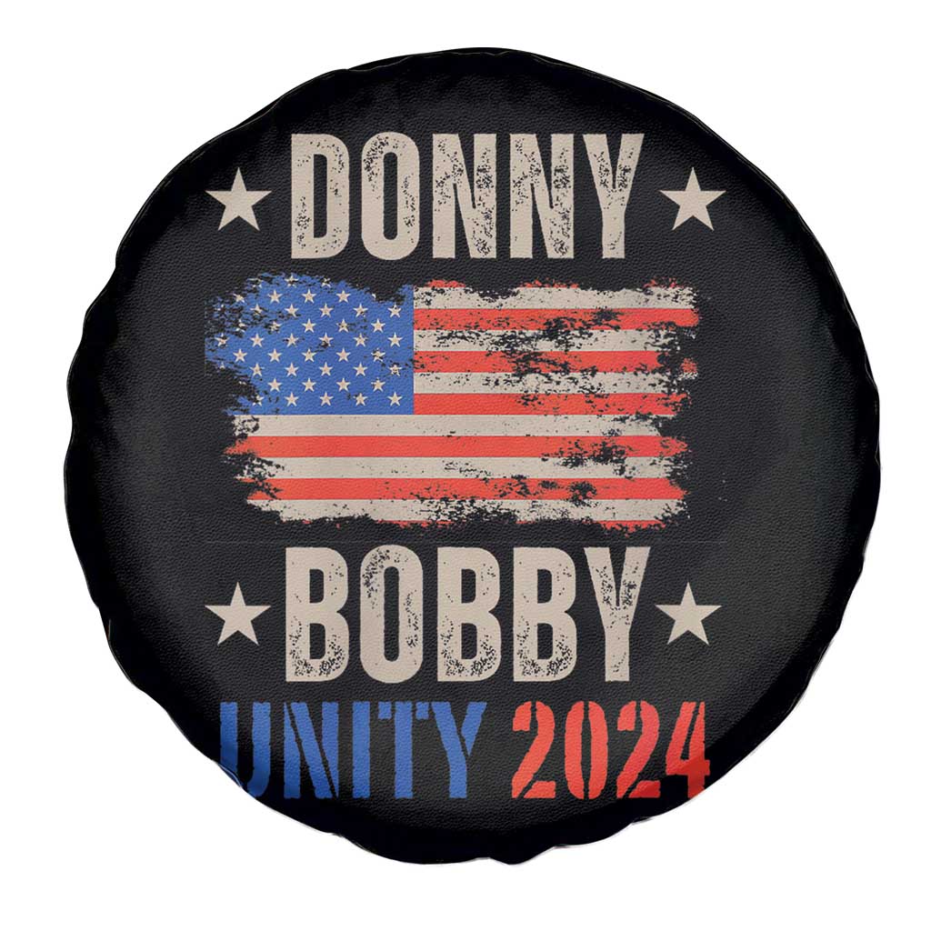 Donny Bobby 2024 Spare Tire Cover Trump and Robert Kennedy Jr. RFK Unity TS02 Print Your Wear