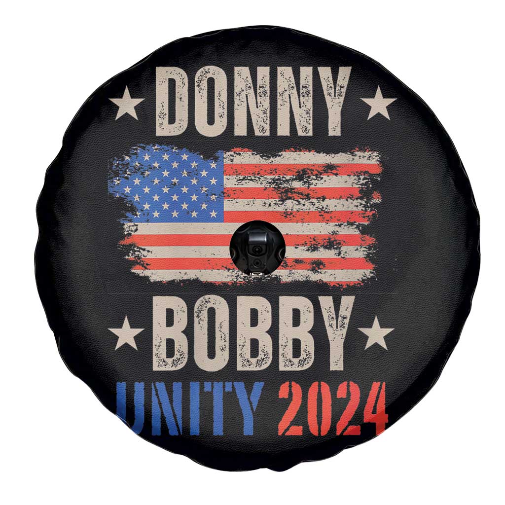 Donny Bobby 2024 Spare Tire Cover Trump and Robert Kennedy Jr. RFK Unity TS02 Print Your Wear