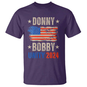 Donny Bobby 2024 T Shirt Trump and Robert Kennedy Jr. RFK Unity TS02 Purple Print Your Wear