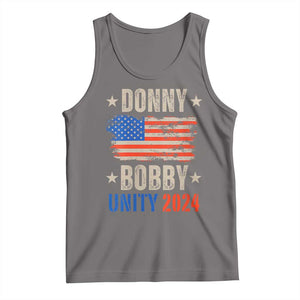 Donny Bobby 2024 Tank Top Trump and Robert Kennedy Jr. RFK Unity TS02 Deep Heather Print Your Wear