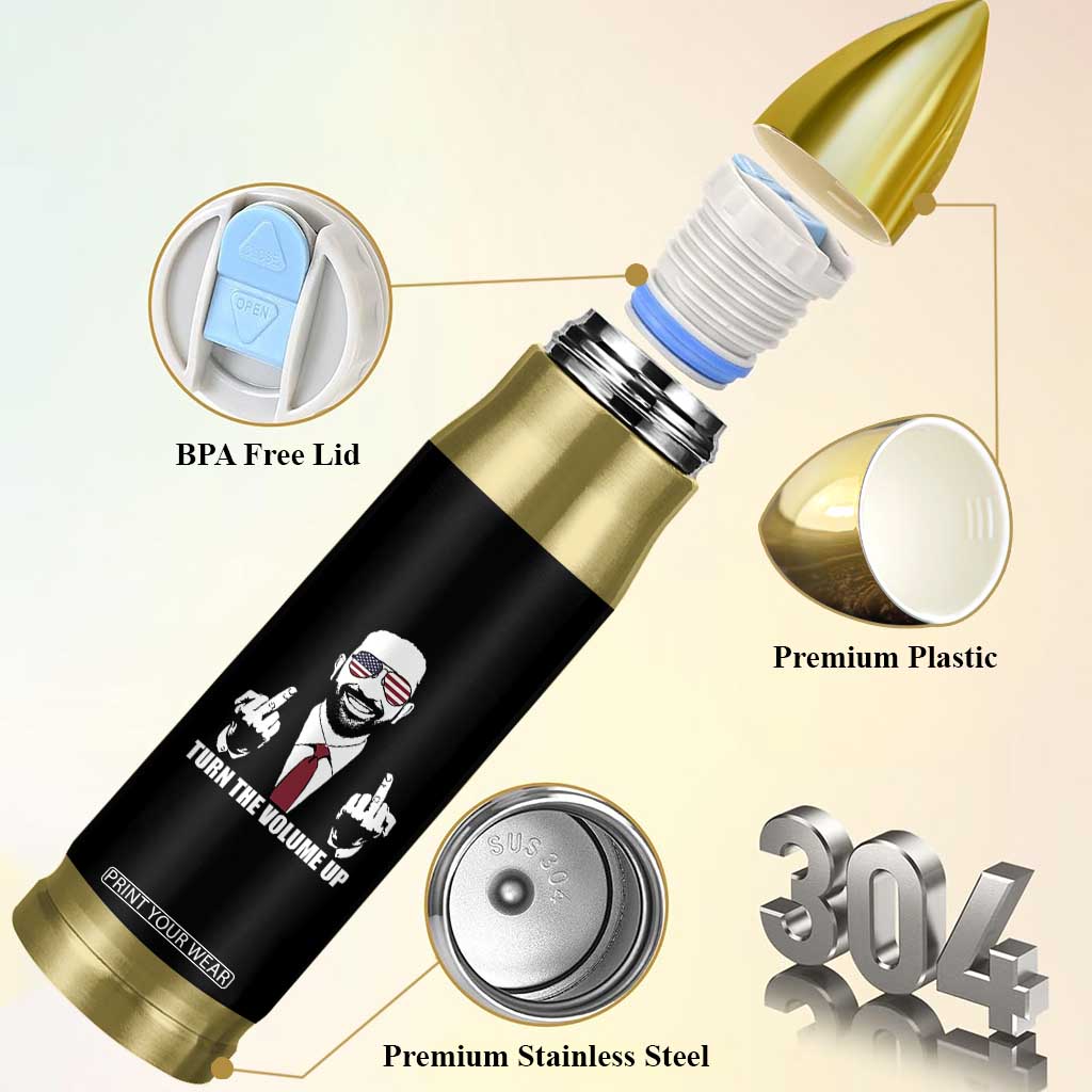 Zohran Mamdani Hope Bullet Tumbler Zoharan Mamdani USA Flag Funny Middle Finger TS02 Print Your Wear