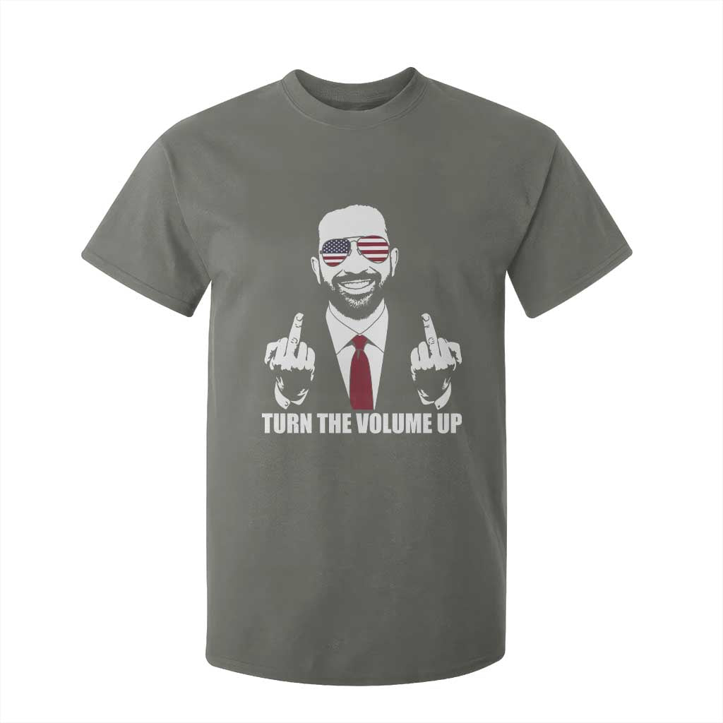 Zohran Mamdani Hope T Shirt For Kid Zoharan Mamdani USA Flag Funny Middle Finger TS02 Military Green Print Your Wear