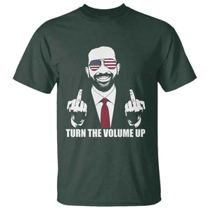 Zohran Mamdani Hope T Shirt Zoharan Mamdani USA Flag Funny Middle Finger TS02 Dark Forest Green Print Your Wear