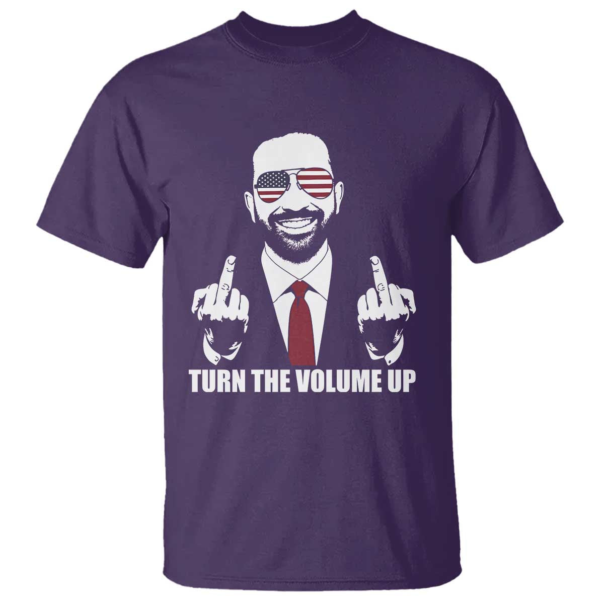 Zohran Mamdani Hope T Shirt Zoharan Mamdani USA Flag Funny Middle Finger TS02 Purple Print Your Wear