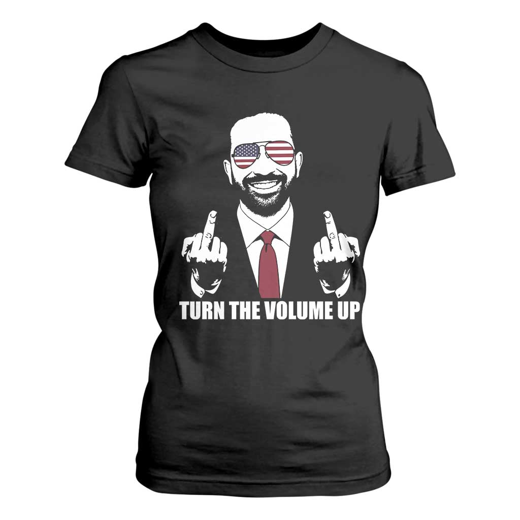 Zohran Mamdani Hope T Shirt For Women Zoharan Mamdani USA Flag Funny Middle Finger TS02 Black Print Your Wear