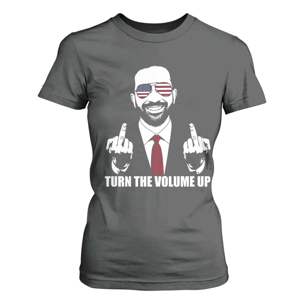 Zohran Mamdani Hope T Shirt For Women Zoharan Mamdani USA Flag Funny Middle Finger TS02 Dark Heather Print Your Wear