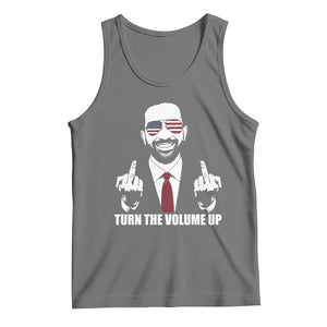 Zohran Mamdani Hope Tank Top Zoharan Mamdani USA Flag Funny Middle Finger TS02 Black Heather Print Your Wear
