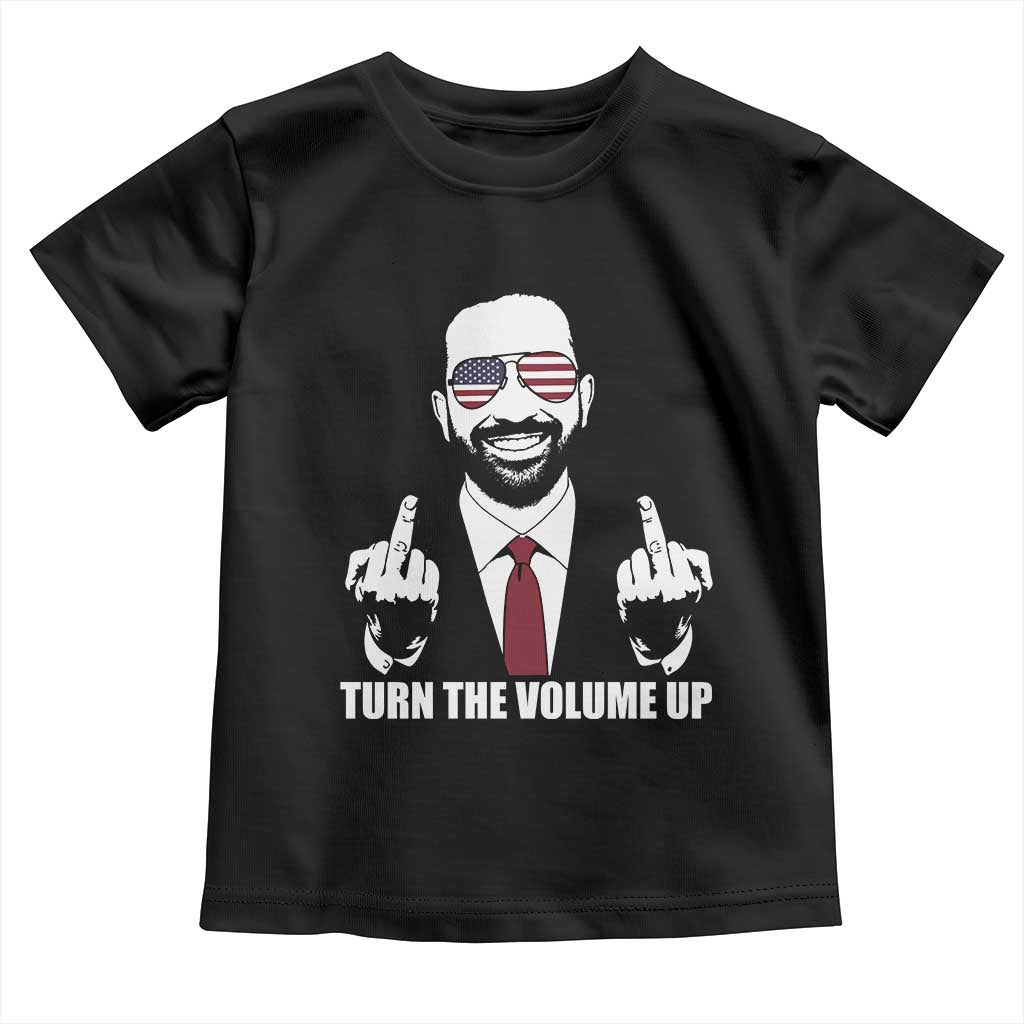 Zohran Mamdani Hope Toddler T Shirt Zoharan Mamdani USA Flag Funny Middle Finger TS02 Black Print Your Wear