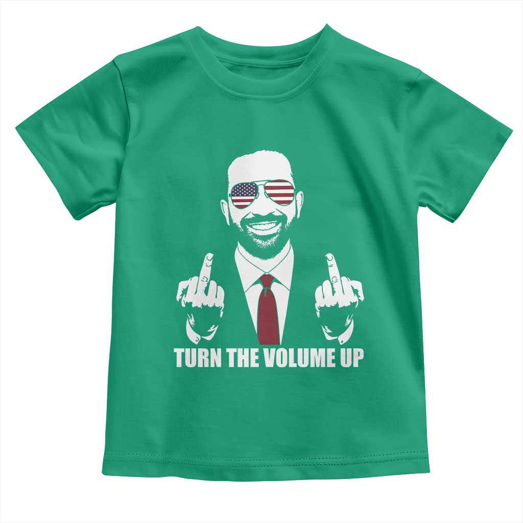 Zohran Mamdani Hope Toddler T Shirt Zoharan Mamdani USA Flag Funny Middle Finger TS02 Irish Green Print Your Wear