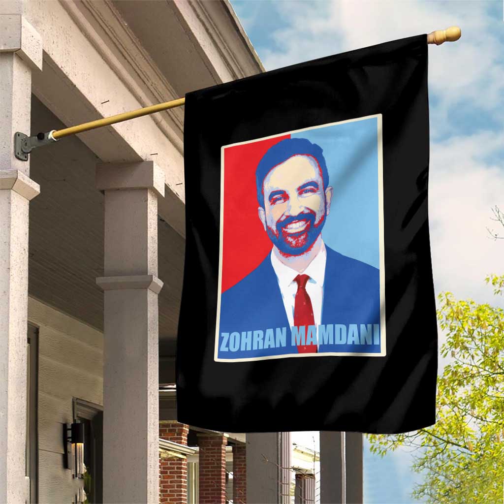 Zohran Madamni Garden Flag for New York Mayor TS02 Print Your Wear
