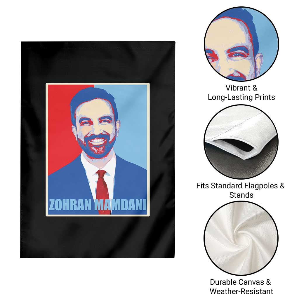 Zohran Madamni Garden Flag for New York Mayor TS02 Print Your Wear