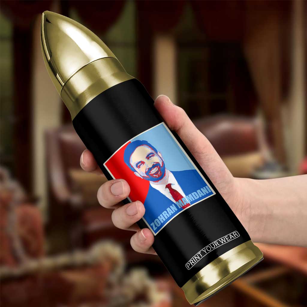 Zohran Madamni Bullet Tumbler for New York Mayor TS02 Print Your Wear