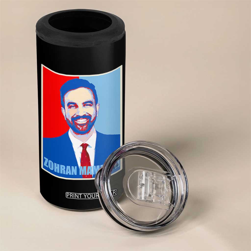 Zohran Madamni 4 in 1 Can Cooler Tumbler for New York Mayor TS02 Print Your Wear