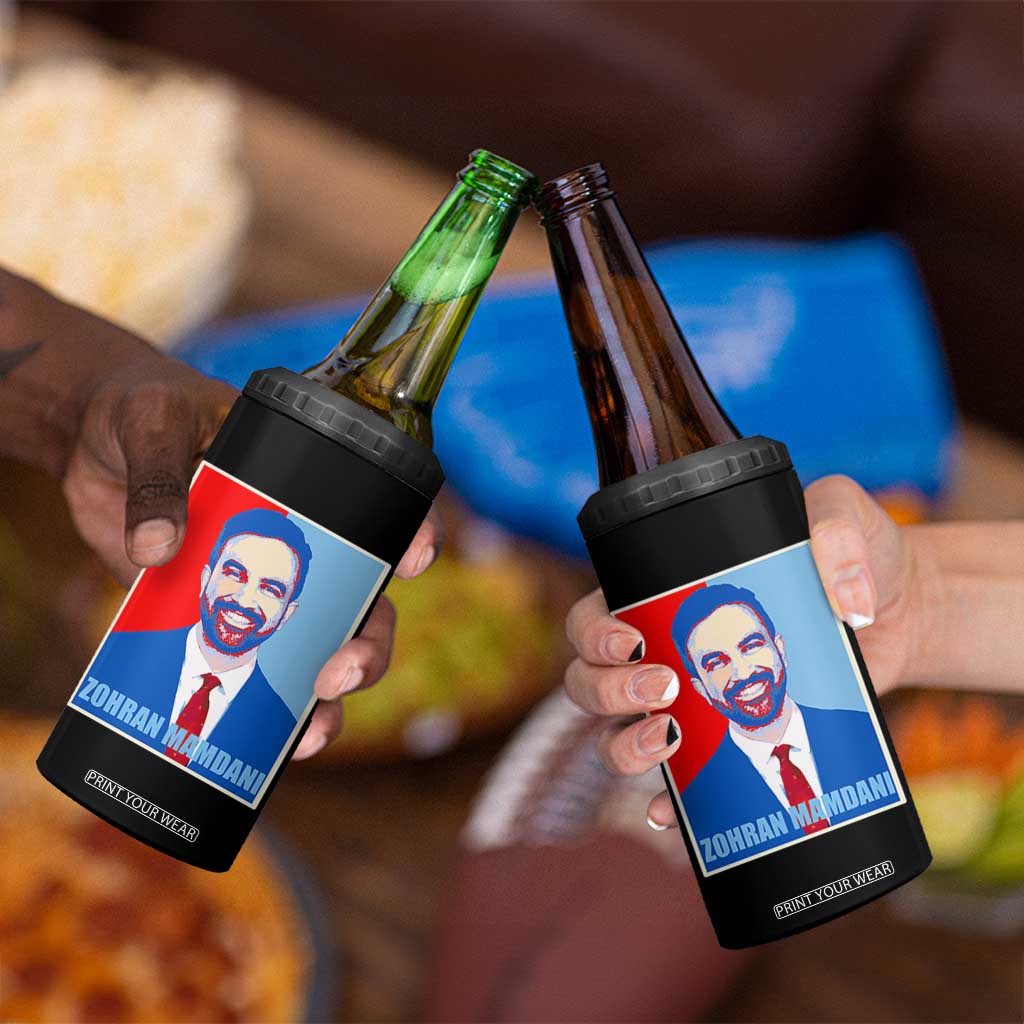 Zohran Madamni 4 in 1 Can Cooler Tumbler for New York Mayor TS02 Print Your Wear