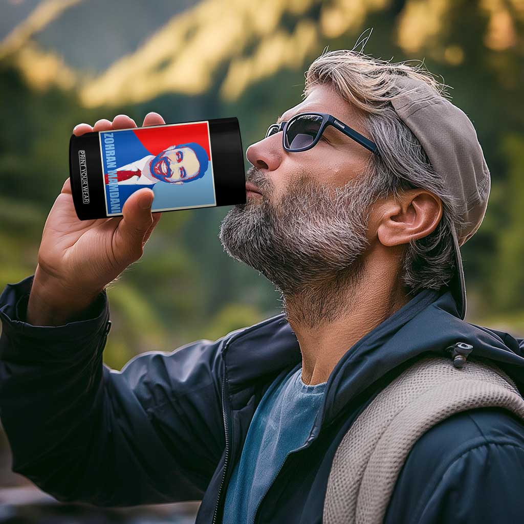 Zohran Madamni 4 in 1 Can Cooler Tumbler for New York Mayor TS02 Print Your Wear