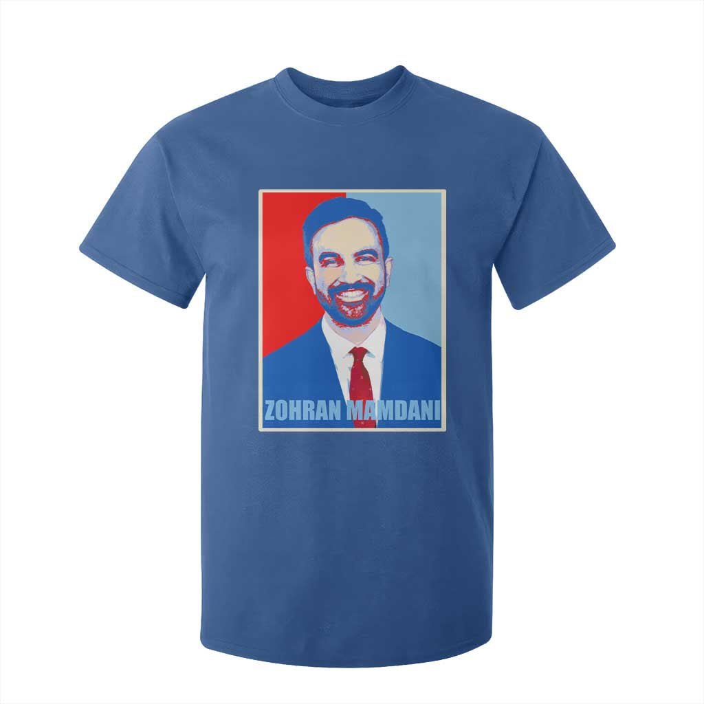 Zohran Madamni T Shirt For Kid for New York Mayor TS02 Royal Blue Print Your Wear