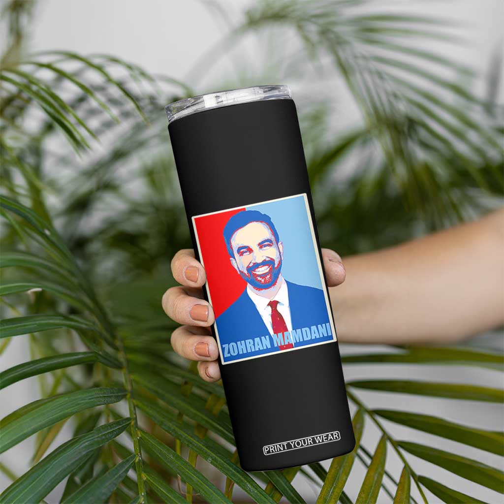 Zohran Madamni Skinny Tumbler for New York Mayor TS02 Print Your Wear