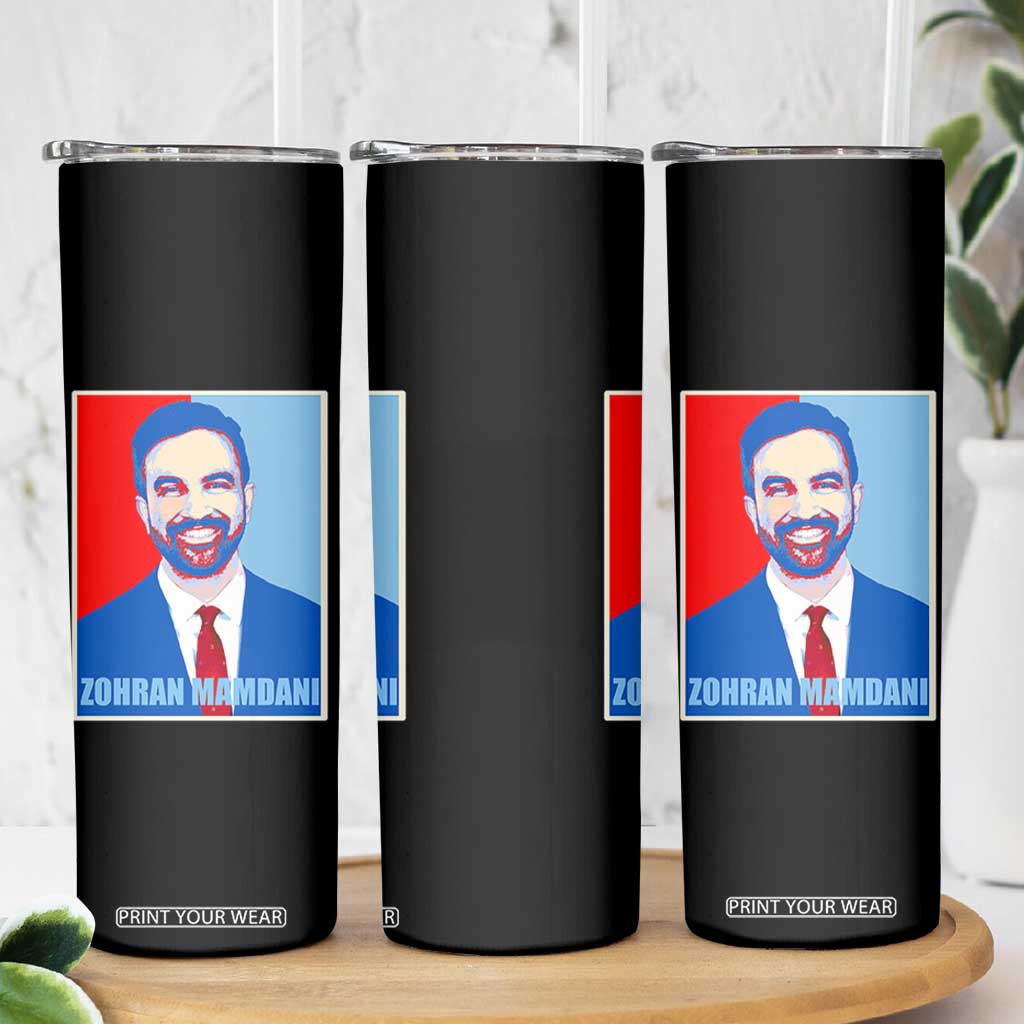 Zohran Madamni Skinny Tumbler for New York Mayor TS02 Print Your Wear