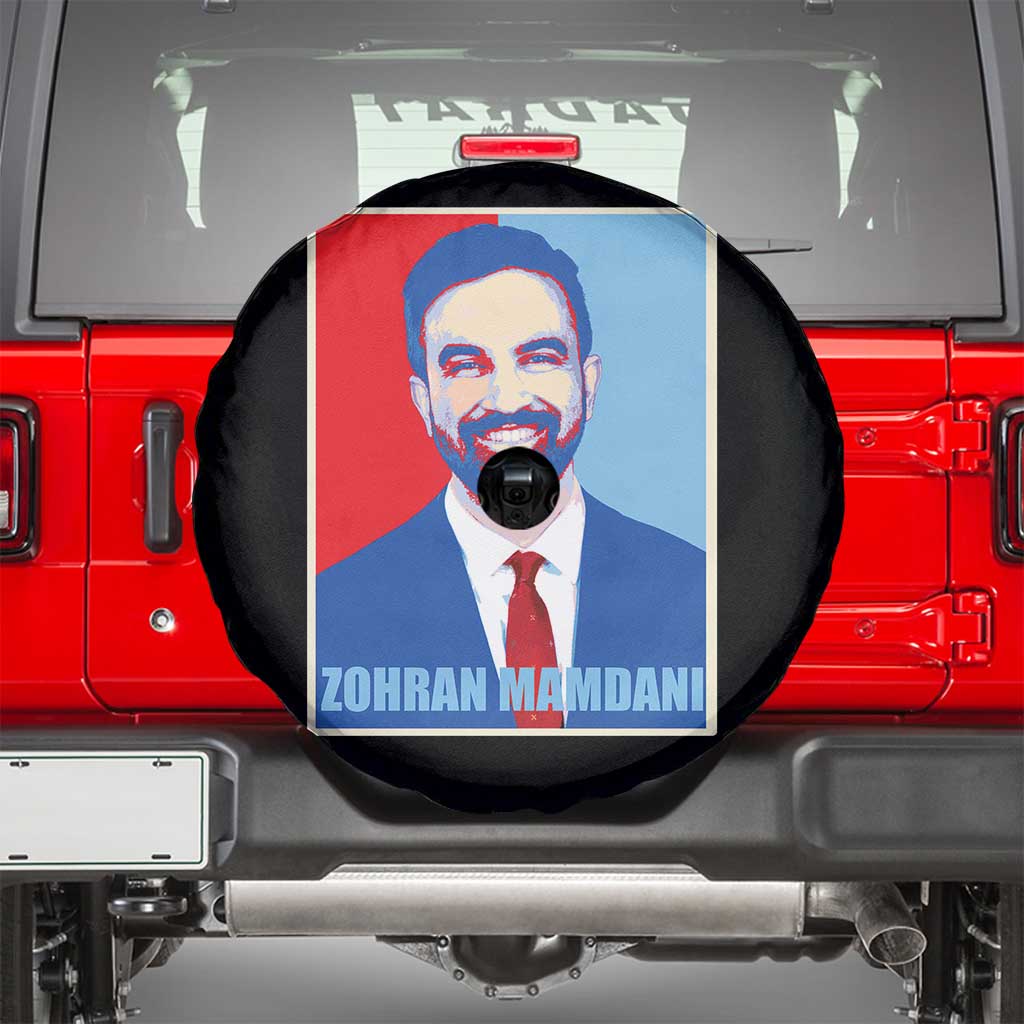 Zohran Madamni Spare Tire Cover for New York Mayor TS02 Black Print Your Wear